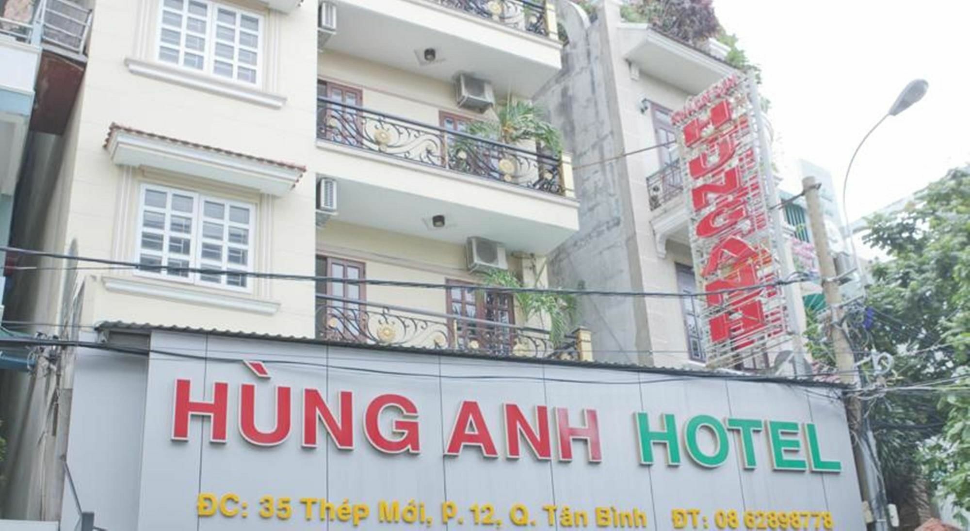 Hung Anh Hotel Ho Şi Min Exterior foto